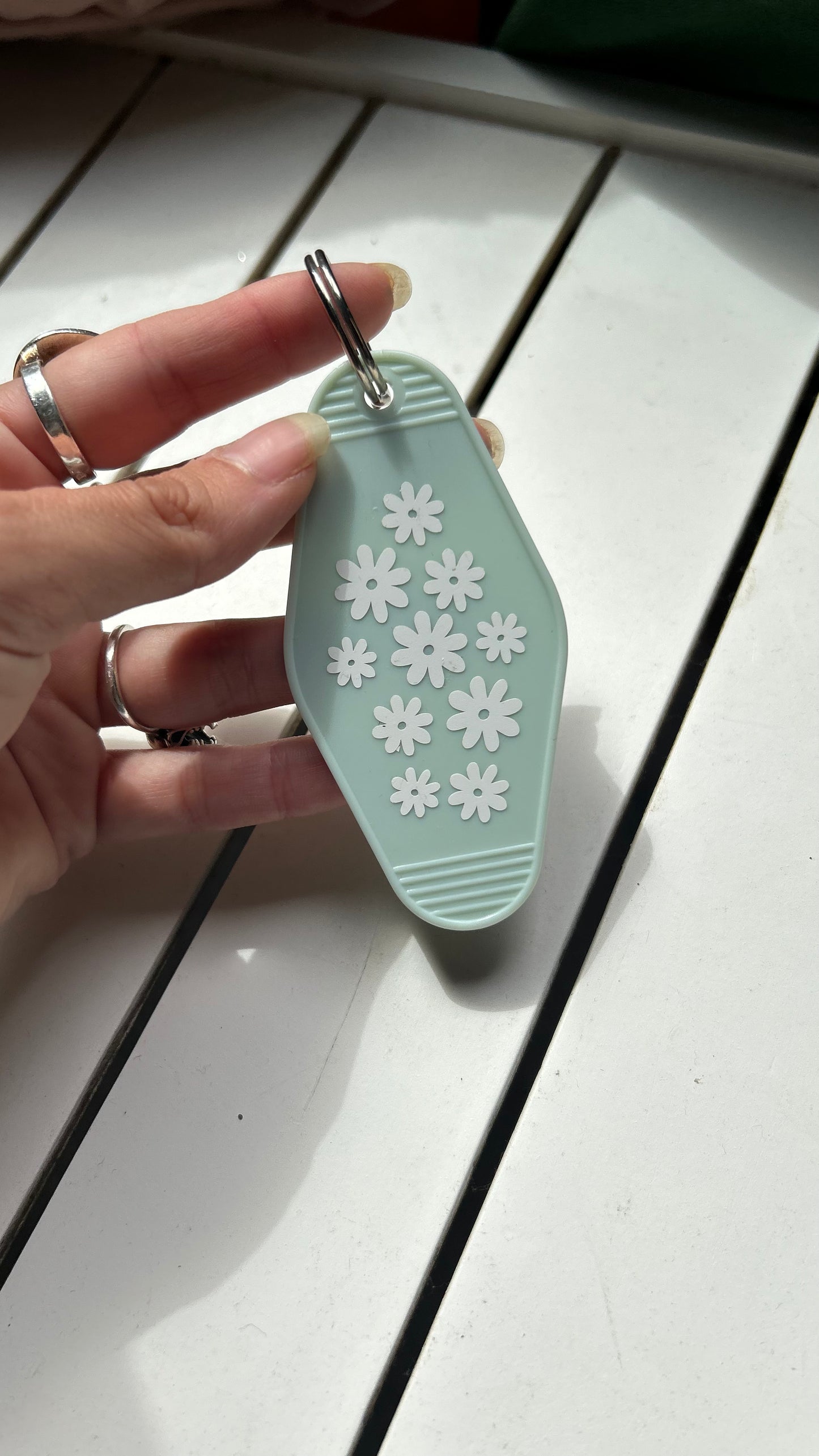 Daisy Keyring