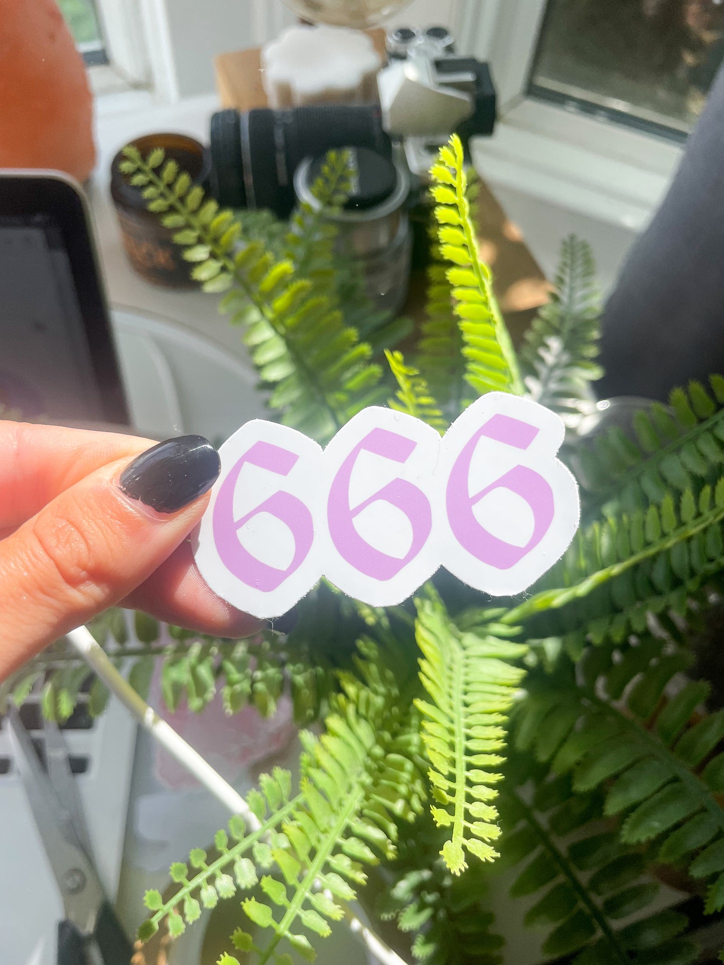 666 Vinyl Sticker