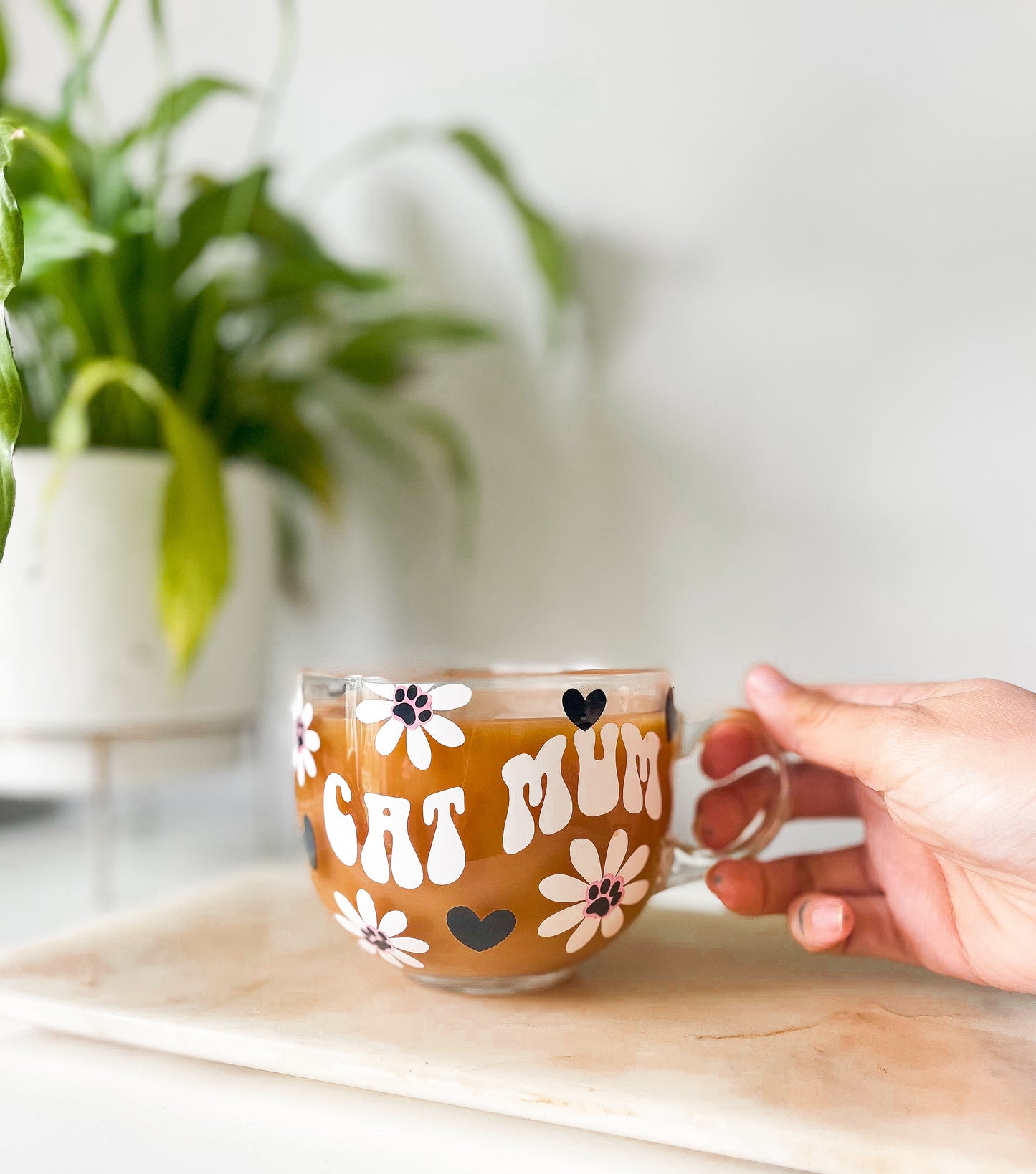 Cat Mum Daisy Mug