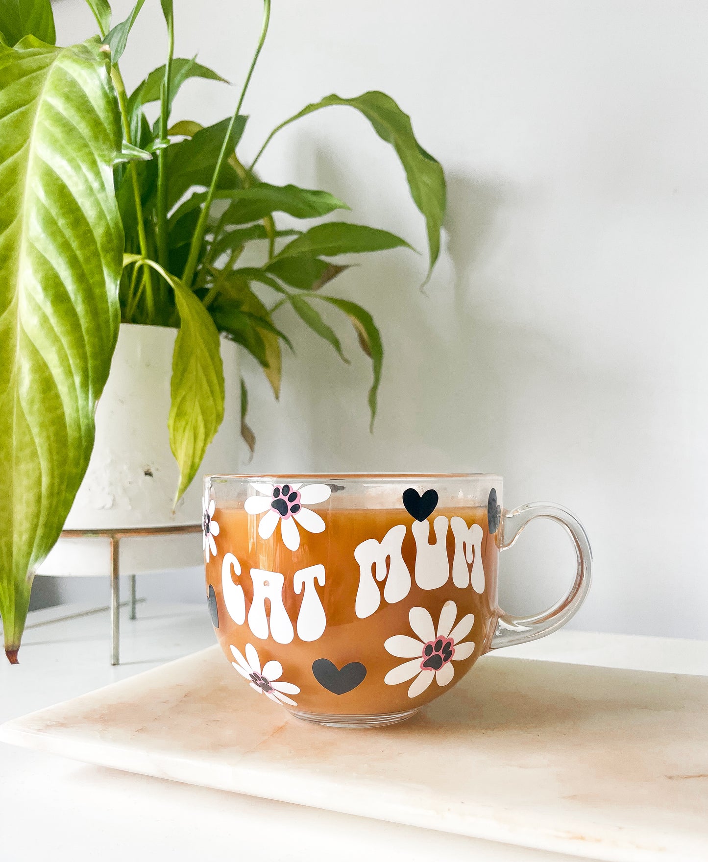 Cat Mum Daisy Mug