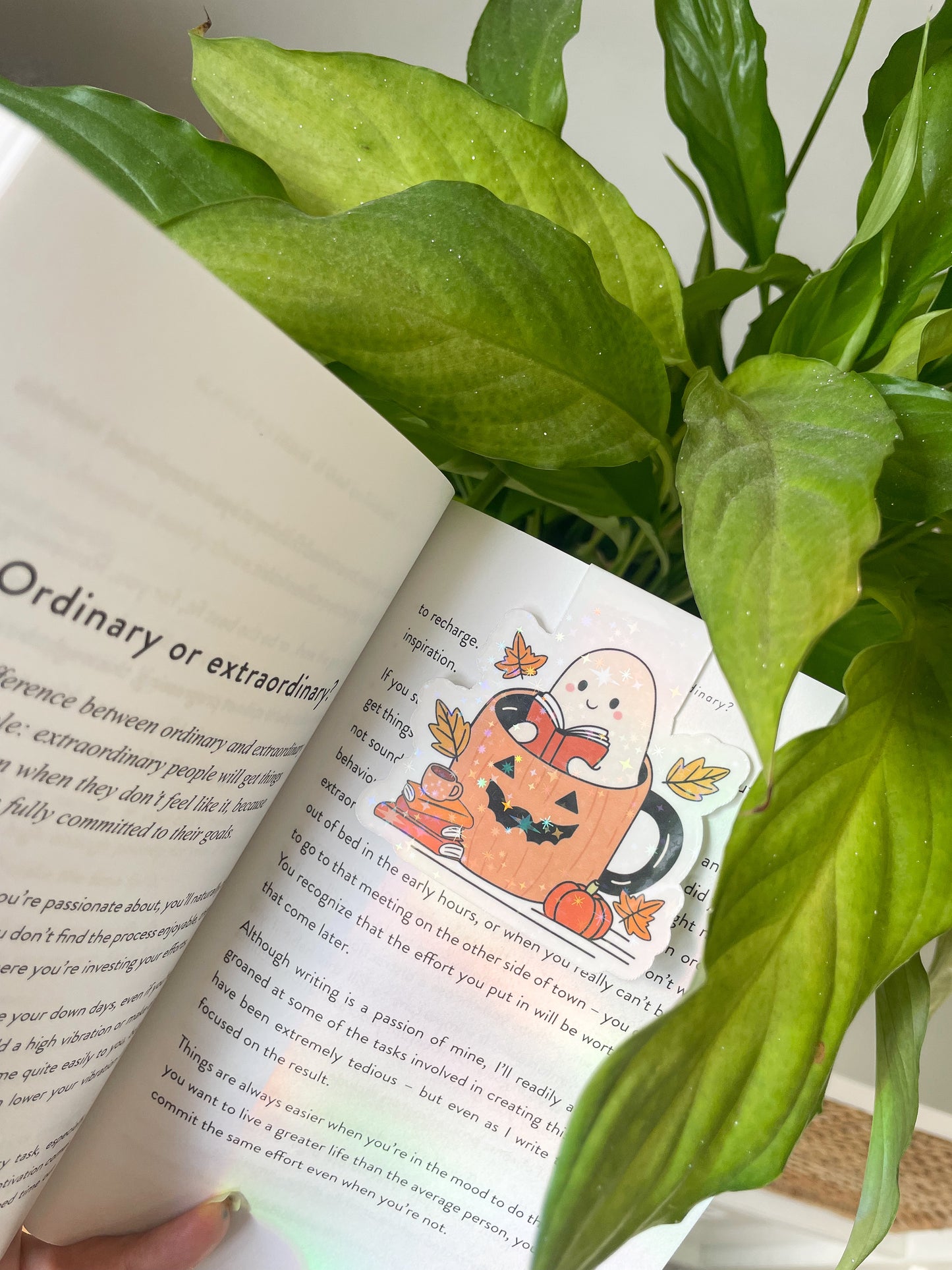 Bookish Ghost Magnetic Bookmark