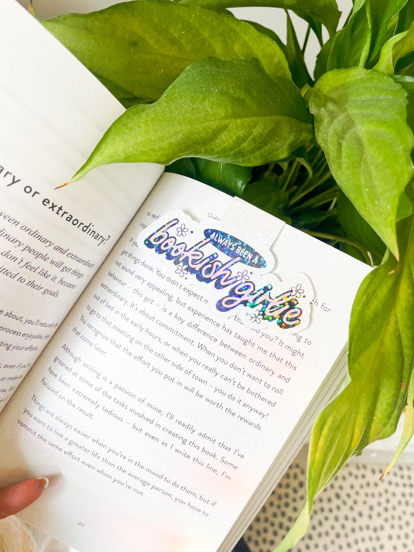 Bookish Girlie Magnetic Bookmark