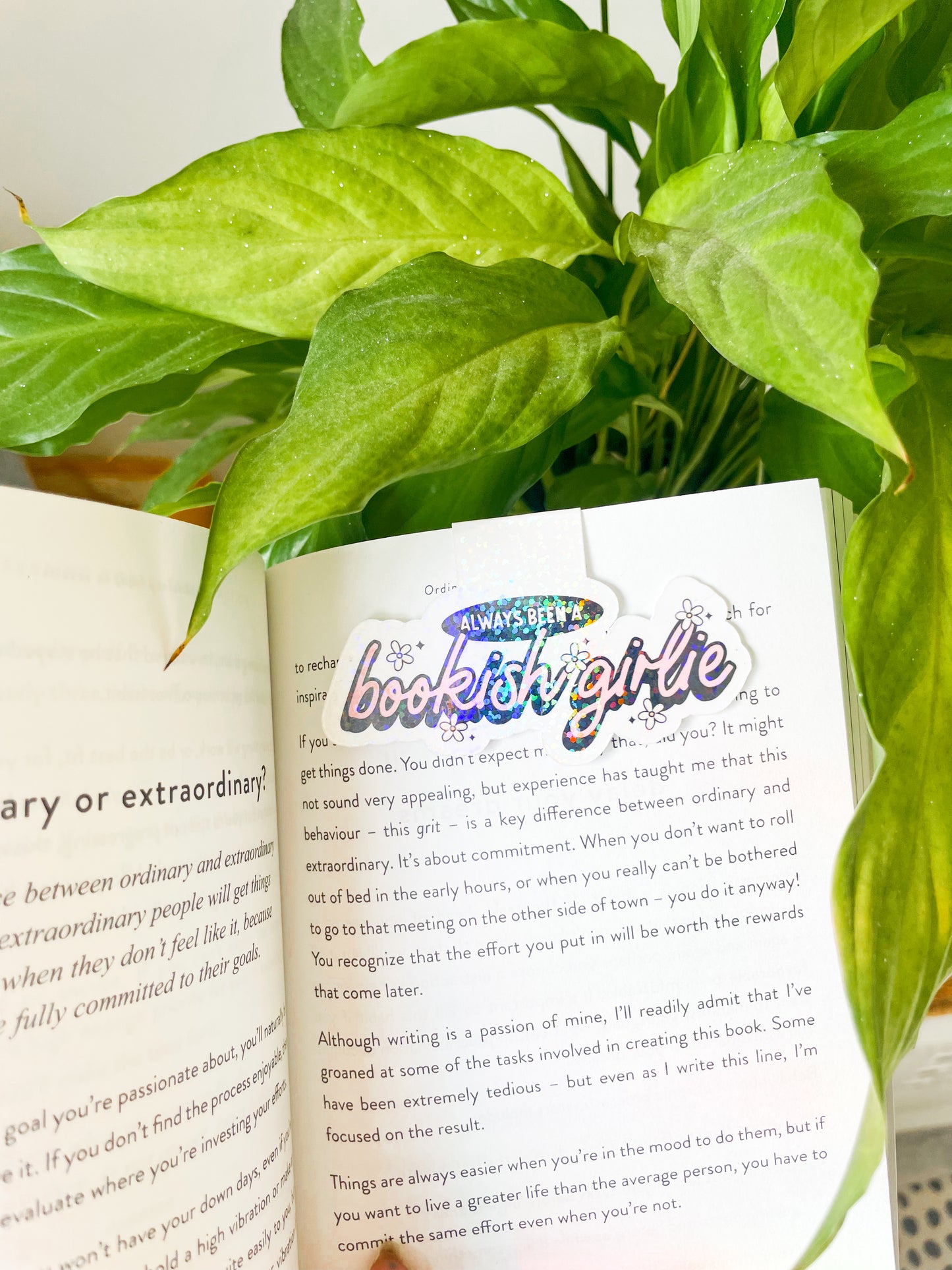 Bookish Girlie Magnetic Bookmark