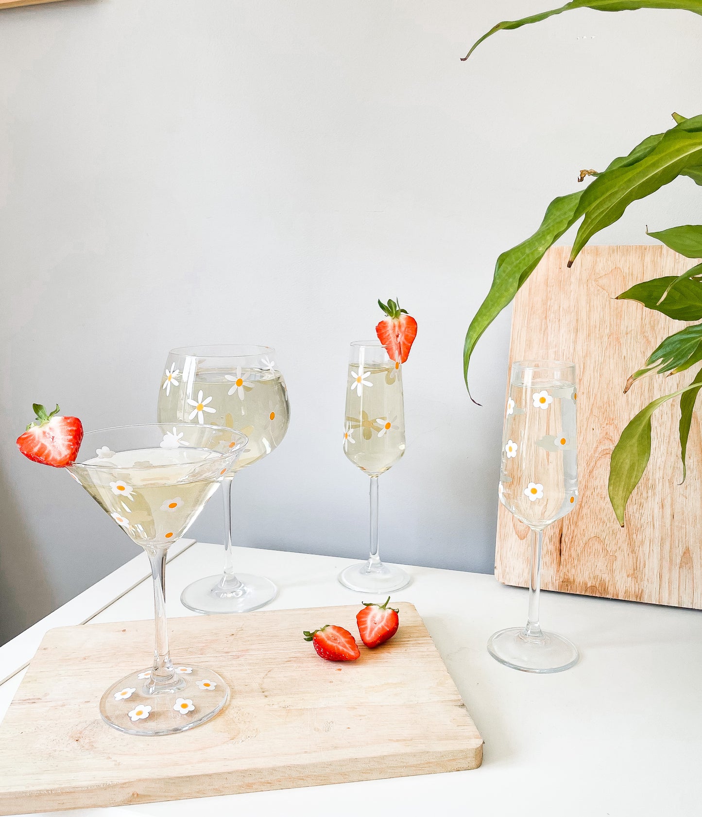 Daisy Prosecco Glass