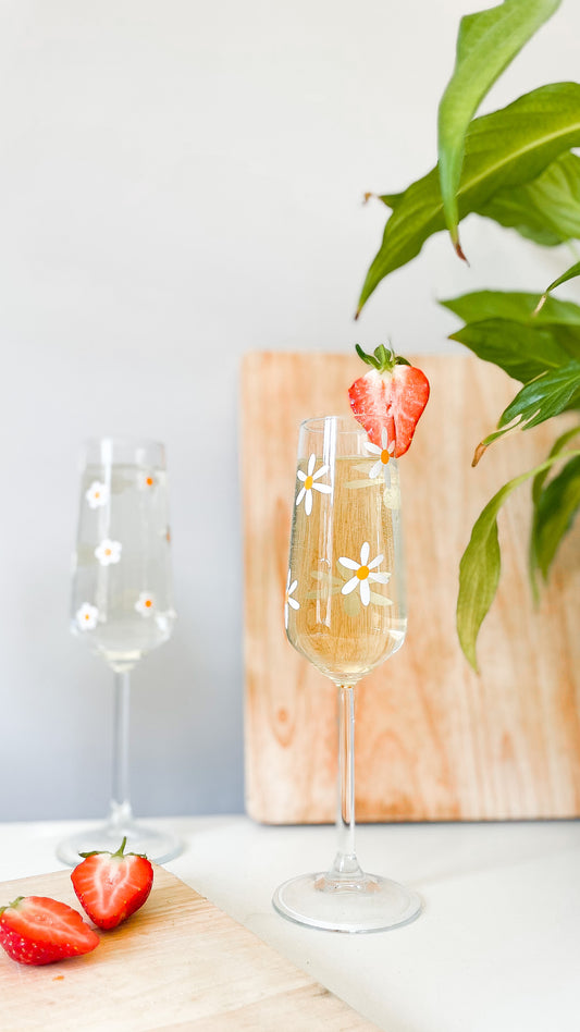 Daisy Prosecco Glass