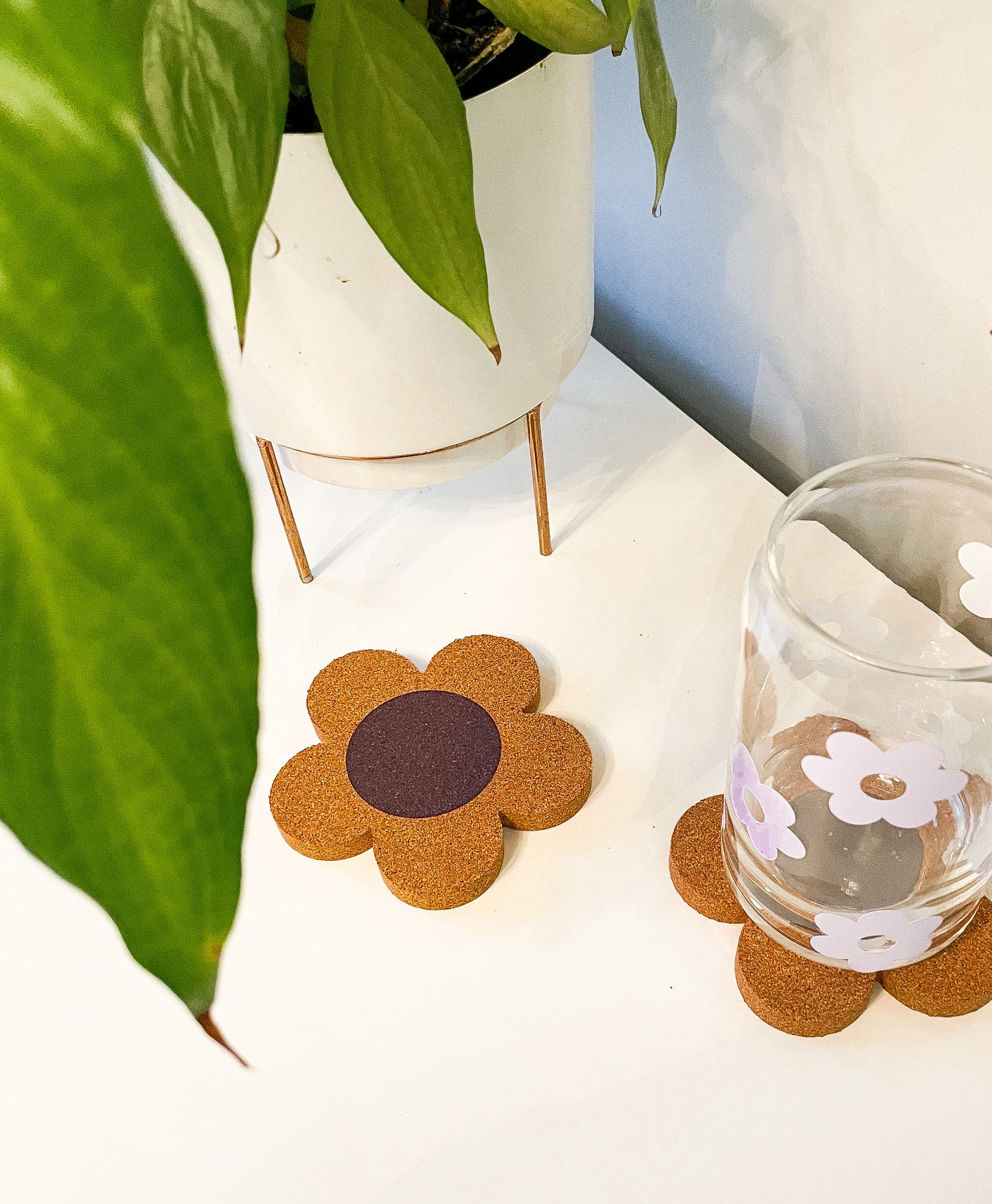 Retro Flower Coaster